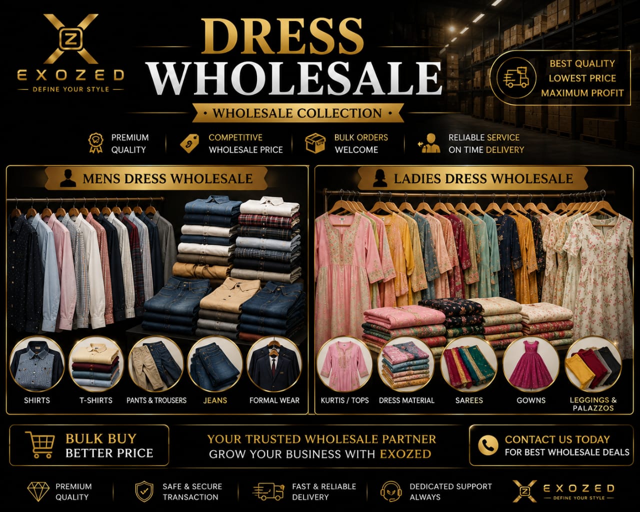 Whole sale  dress collection